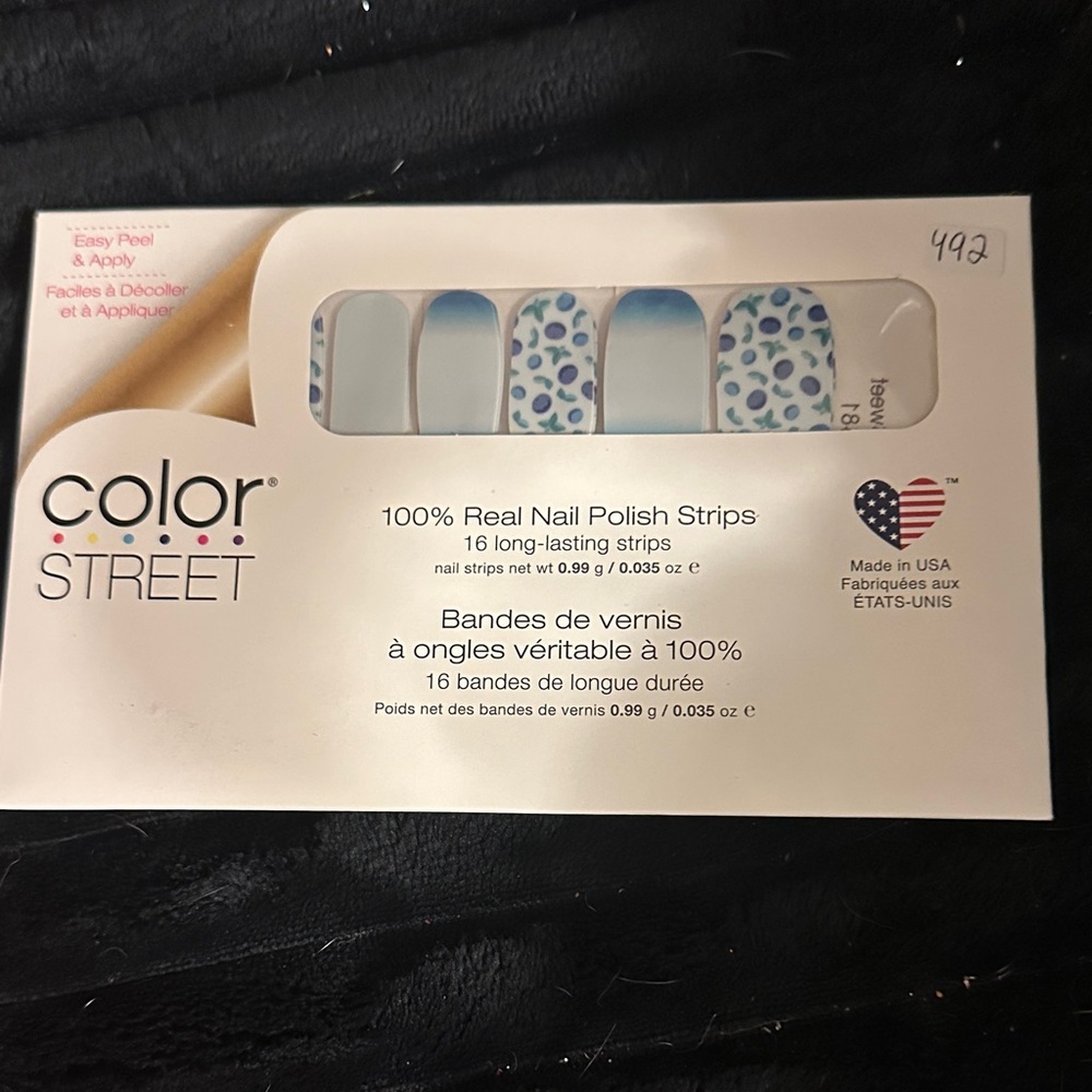 Color Street Berry Sweet Nail Strips